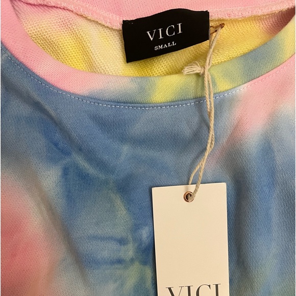 NWT Vici Tie Die Dress ~ Sz Small - Picture 6 of 6